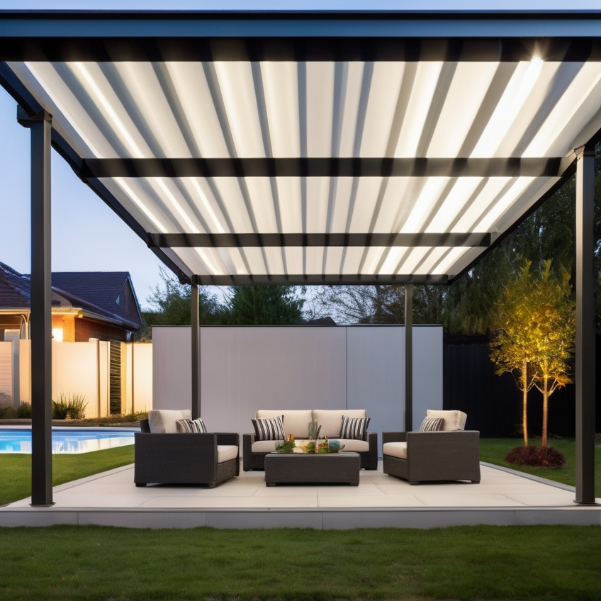 The rise of the modern interior pergola house