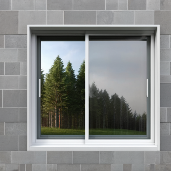 aluminum sliding window