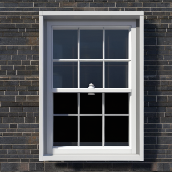Single hung window